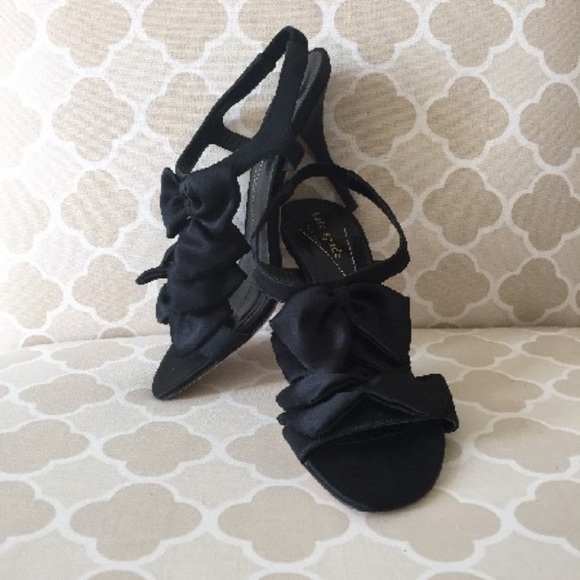 Kate Spade - Satin Bow Sandals US 6 | IT 36 - Picture 1 of 6